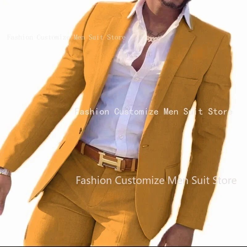 Amador | Traje entallado para hombre de 2 piezas