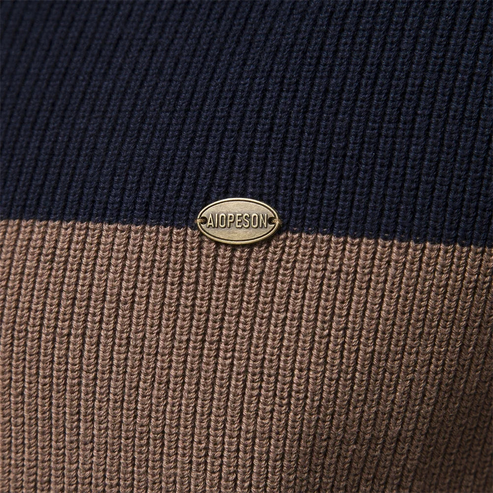 Chaqueta de punto de hombre con cremallera