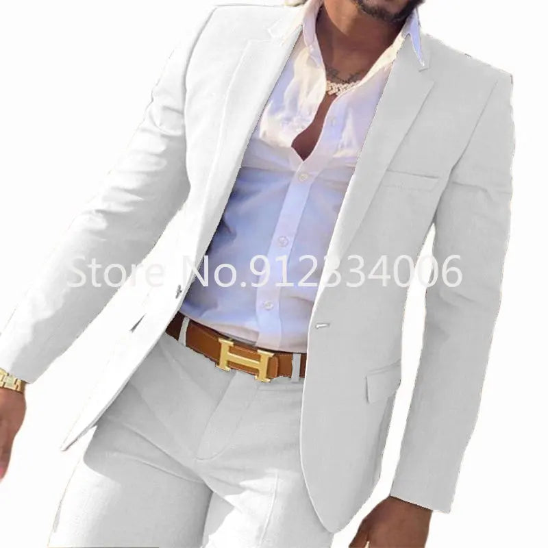Amador | Traje entallado para hombre de 2 piezas