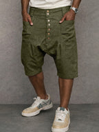 Mell™ | Shorts casual de tiro bajo