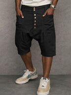 Mell™ | Shorts casual de tiro bajo