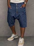 Mell™ | Shorts casual de tiro bajo