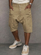 Mell™ | Shorts casual de tiro bajo