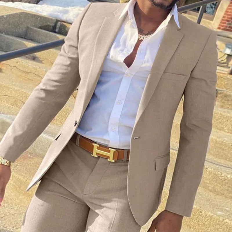 Amador | Traje entallado para hombre de 2 piezas