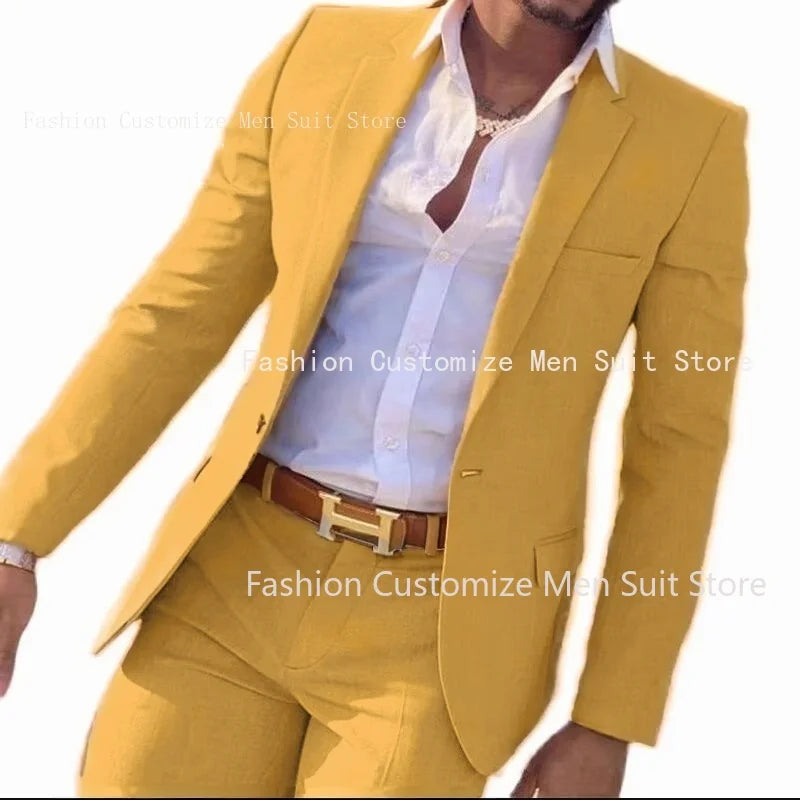 Amador | Traje entallado para hombre de 2 piezas