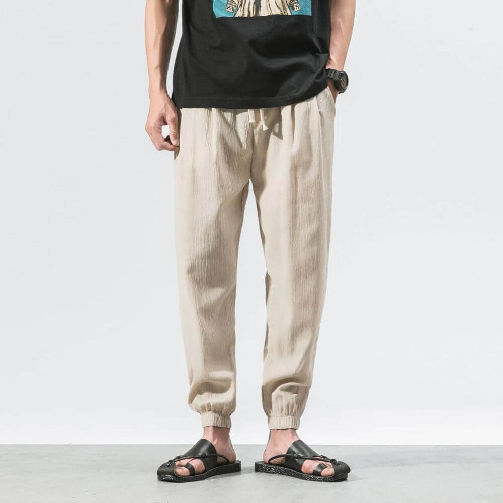 Yoko | Pantalones con cintura elástica