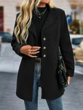 Aldonza | Blazer largo con botones y solapas