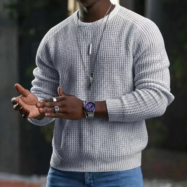 Jersey de cuello redondo para hombre