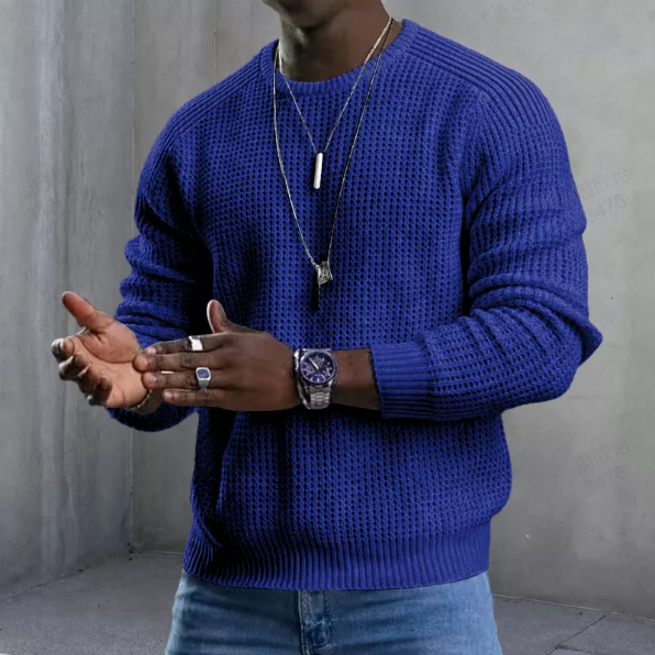 Jersey de cuello redondo para hombre