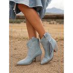 Corinne | Botines western con flecos