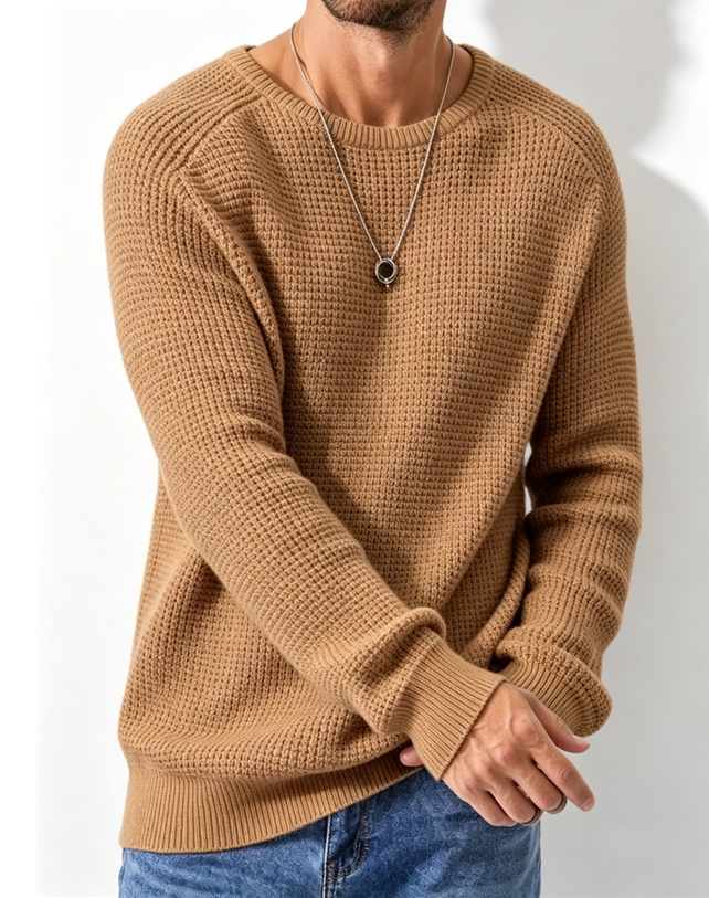 Jersey de cuello redondo para hombre