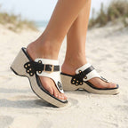 Soledad | Sandalias de plataforma con correa