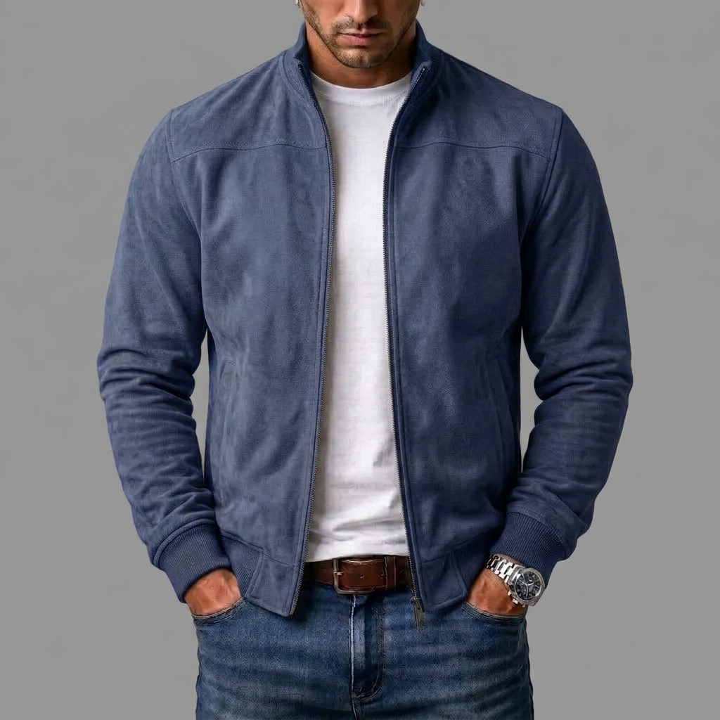 Varel | Chaqueta bomber efecto ante