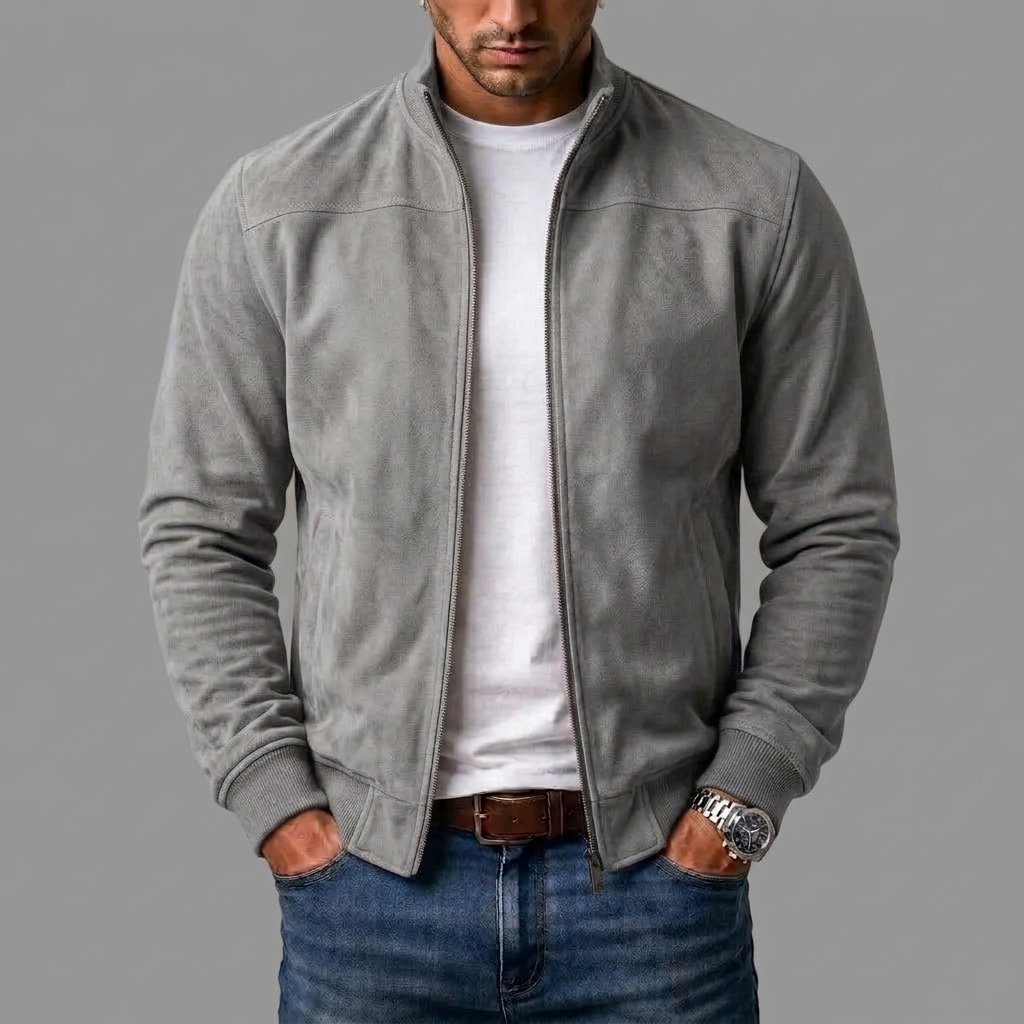 Varel | Chaqueta bomber efecto ante