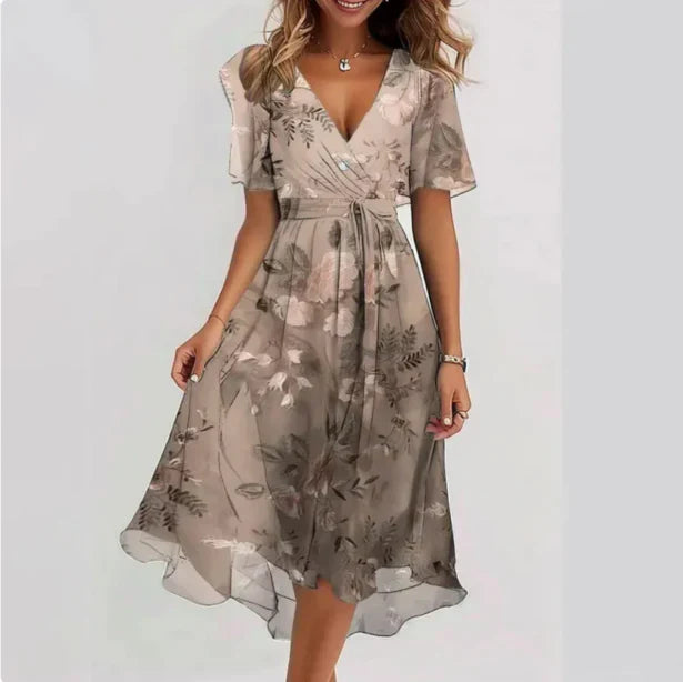 LUNETH FLUID V DRESS