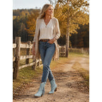 Corinne | Botines western con flecos