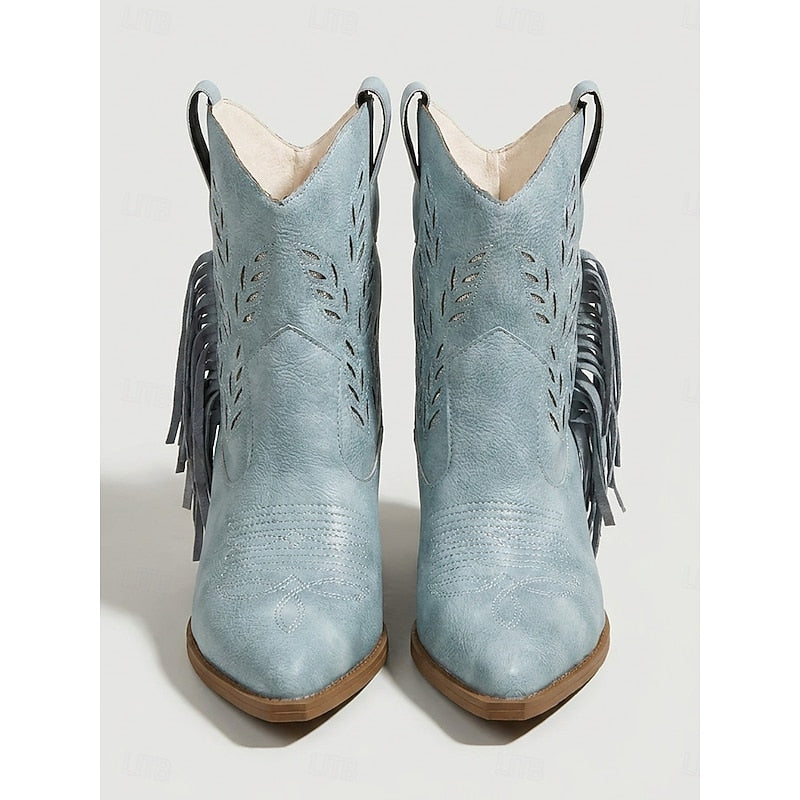 Corinne | Botines western con flecos
