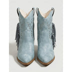 Corinne | Botines western con flecos