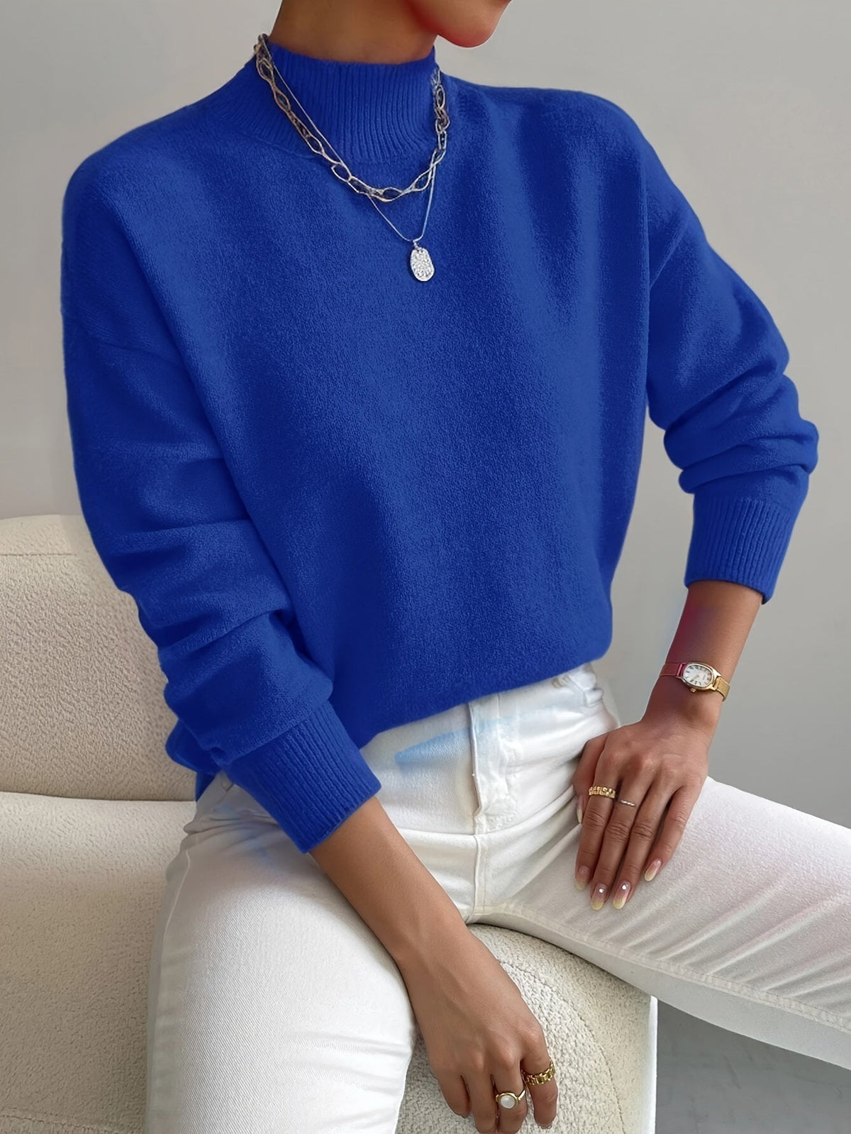 Christiane | Jersey de cuello alto