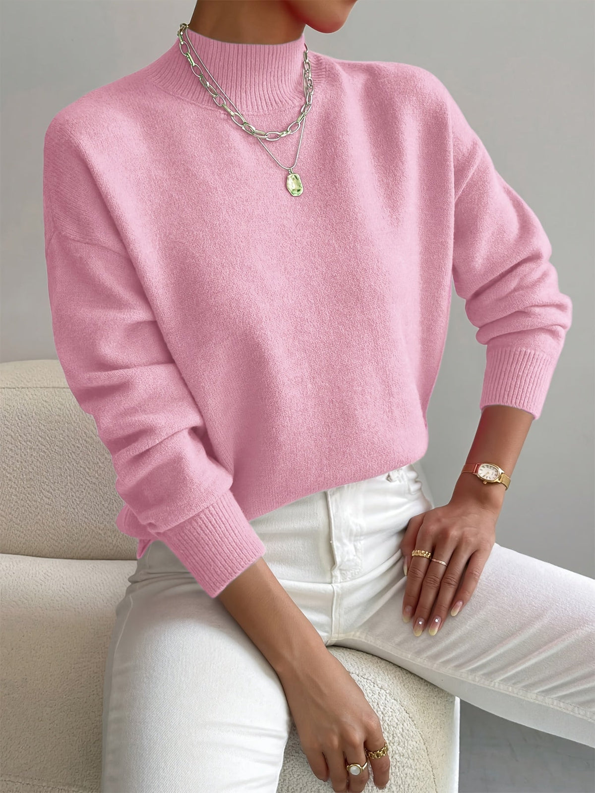 Christiane | Jersey de cuello alto