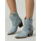 Corinne | Botines western con flecos