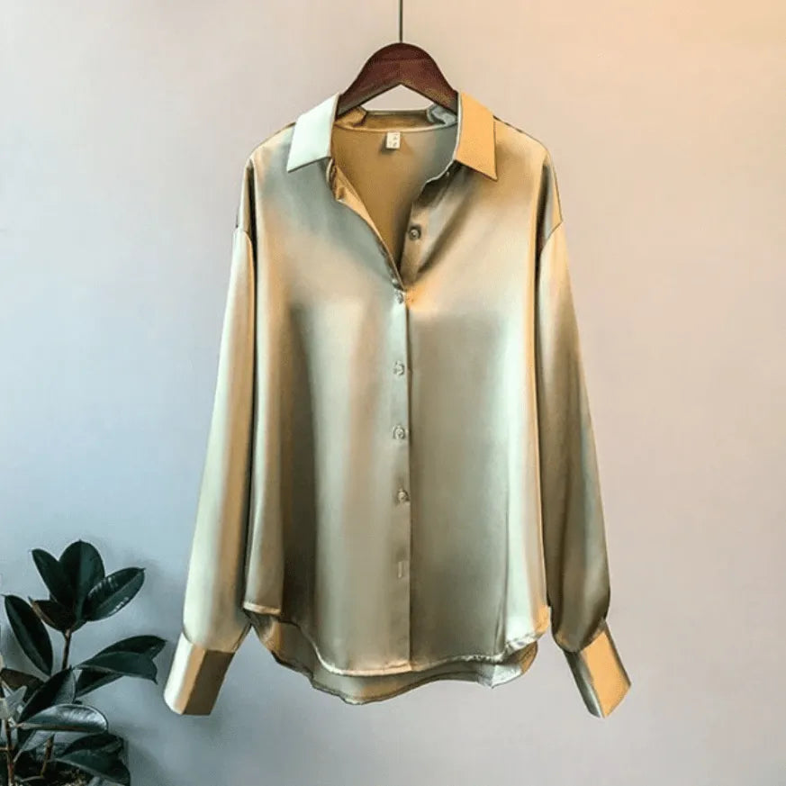 Candelaria | Camisa holgada de manga larga