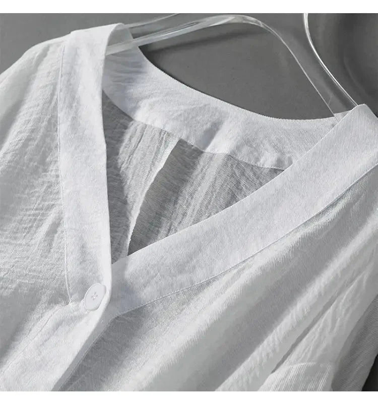 Blusa holgada con mangas murciélago