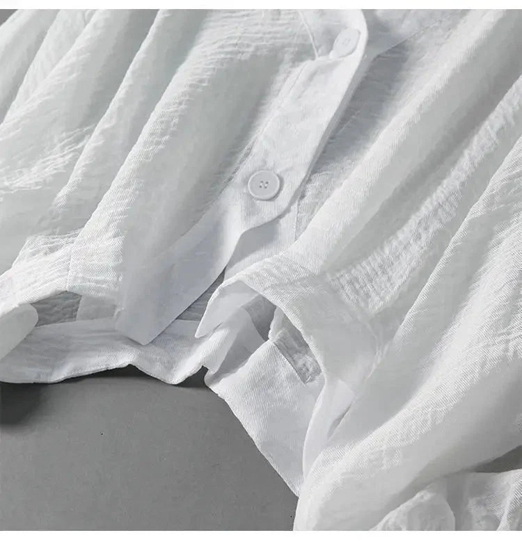 Blusa holgada con mangas murciélago