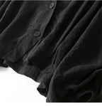 Blusa holgada con mangas murciélago