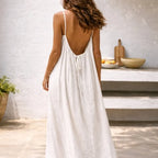 Lourdes | Vestido largo de tirantes finos