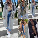 Chaqueta oversize con capucha