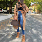 Chaqueta oversize con capucha