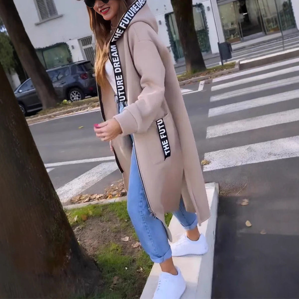 Uxía | Chaqueta oversize con capucha