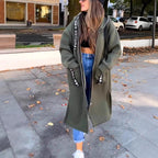 Uxía | Chaqueta oversize con capucha