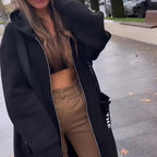 Uxía | Chaqueta oversize con capucha