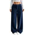 Lúa | Pantalones de pernera ancha con bolsillos para mujer