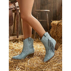 Corinne | Botines western con flecos